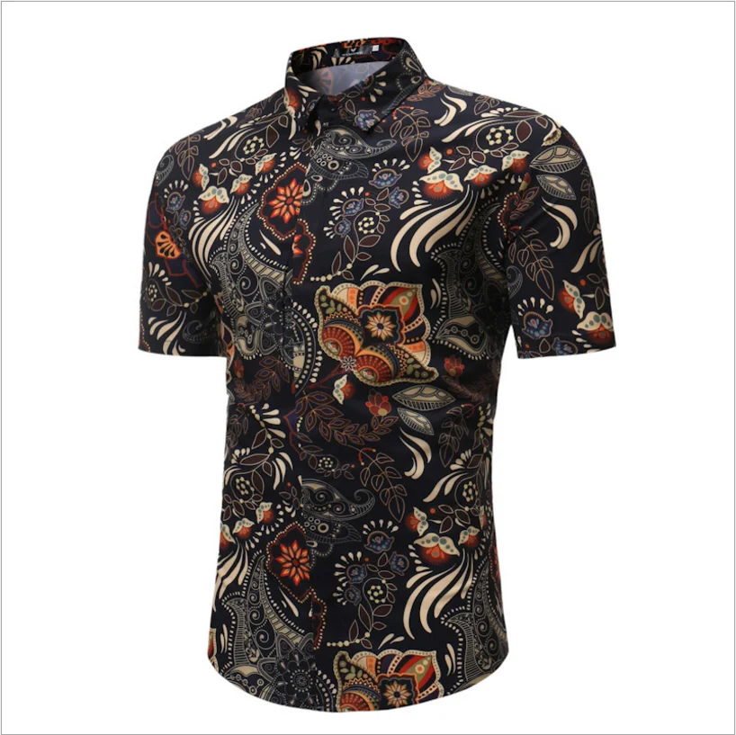 

MT1374 Wholesale printed hawaiian shirts for men, N/a