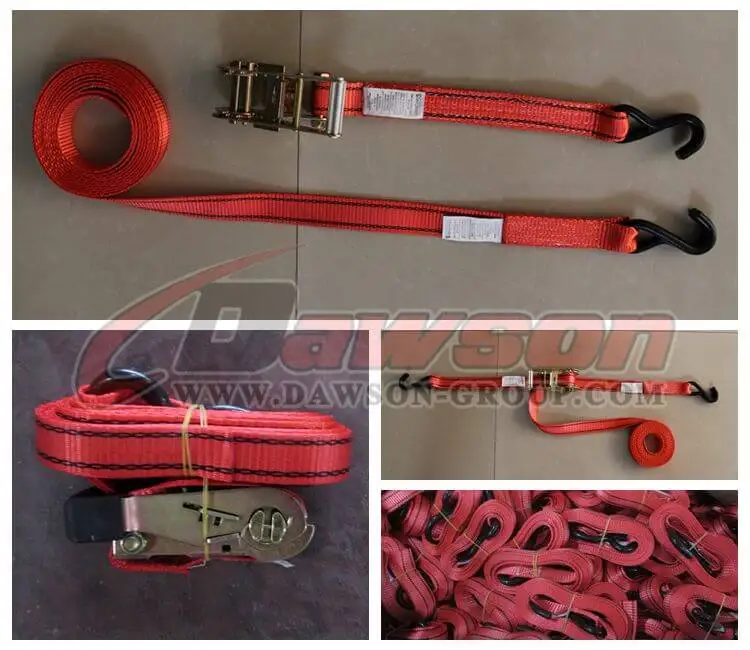 Polyester Ratchet Tie Down Lashing Strap 