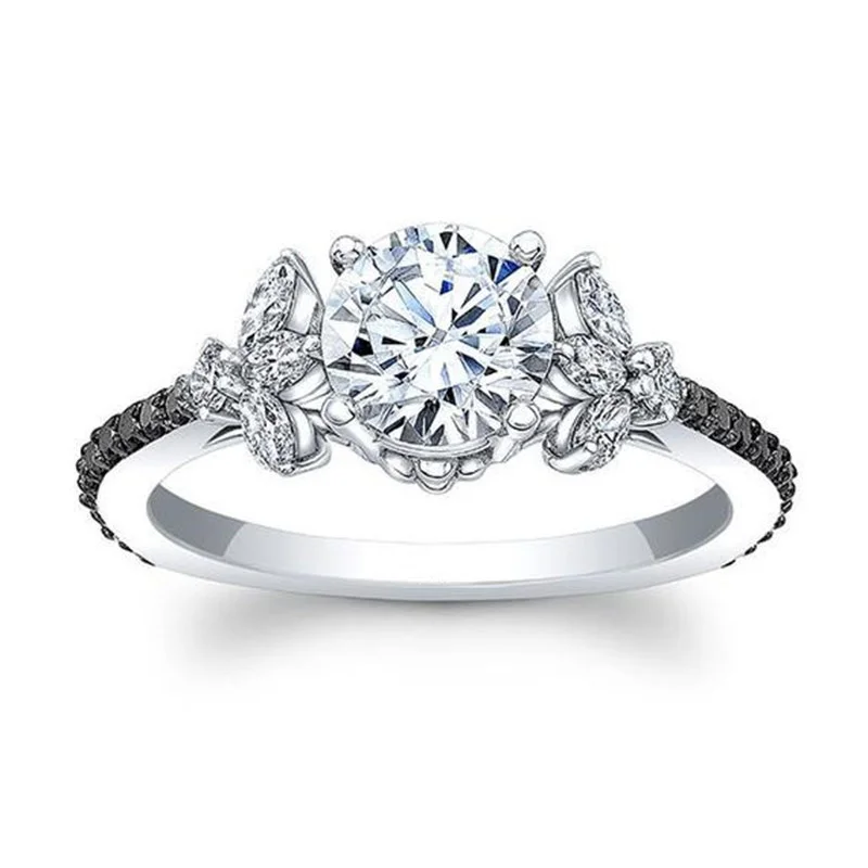 

CAOSHI New Arrival 2019 Wedding Engagement Rings Minimalist Women Halo Ring Latest Design Ring, N/a