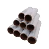 Free samples 17 micron clear hand plastic stretch wrap supply
