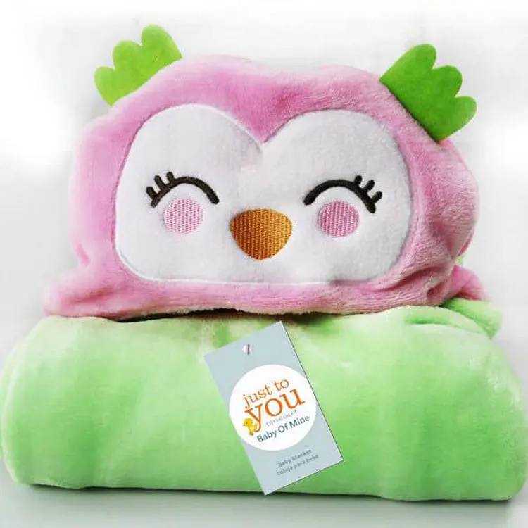 

Wholesale 3D Animal Fleece Swaddle Baby Blanket Y126, N/a