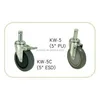 4" ESD Castors Conductive Wheels