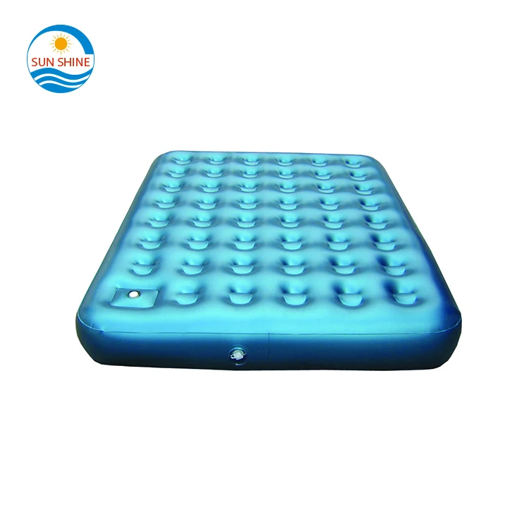 Promotional PVC inflatable air mattress bed with custom color