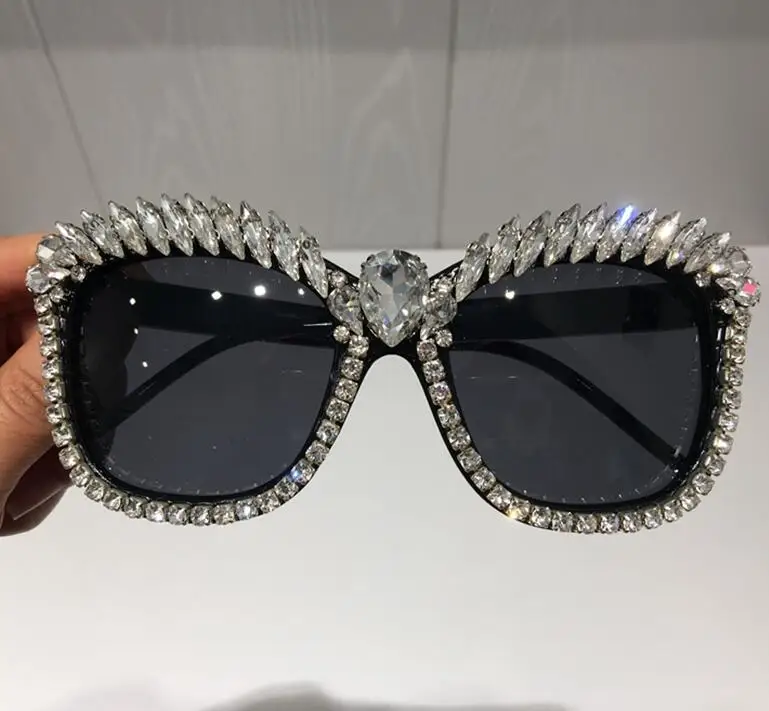 Designer cat eye glasses frames with rhinestones Clearance