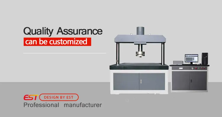 1000kn Otomatis Manhole Cover Defleksi Alat Uji Electronic Universal Testing Machine Untuk