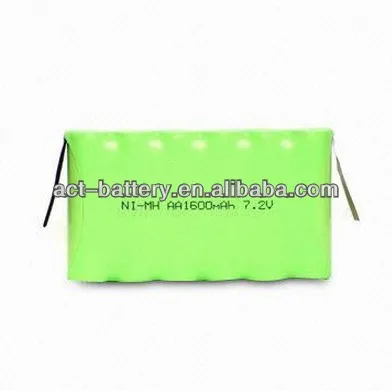 nimh aa1600mah 7.2v