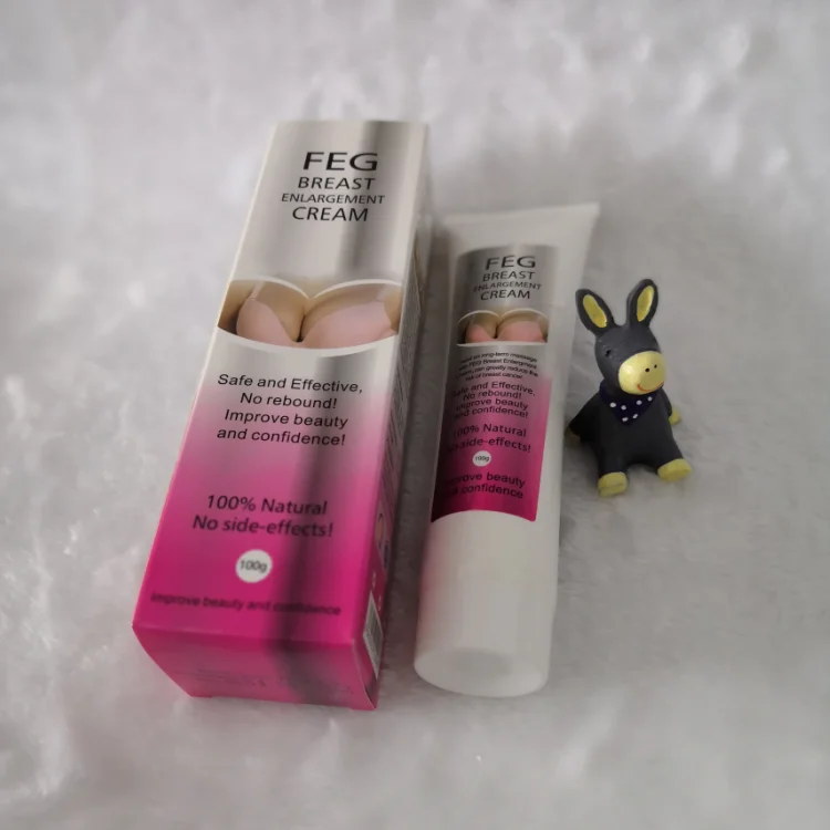 

100g tube packaged FEG enlarge breast cream supplied, White