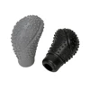 Car Vehicle Round Black Silicone Nonslip Lever universal elastic size Gear Shift Knob Cover Applicable to all models
