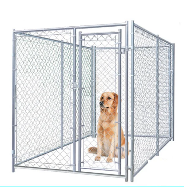 Wholesale Professional Galvanized 6x10x6 Chain Link Dog Kennels for sale
