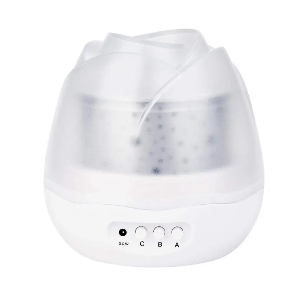 YARRAE 2018 Multicolor Projector Night Light Rotating Starry LED Projection Moon Star Lamp manufacture in shenzhen