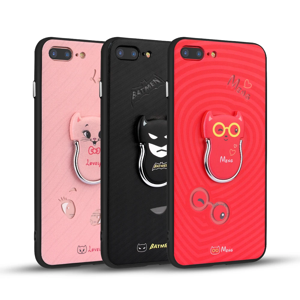 Shengo Creative Design Luxury UV Printing Case TPU PC 2 in 1 Bracket Phone Case Sublimation Printing for iPhone 7 Plus