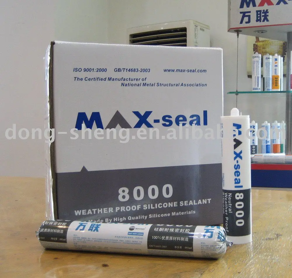 Neutral Cure Weatherproof Silicone Sealant Glass Curtain Wall