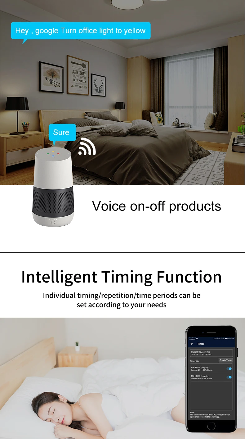 Smart Bulb Color Change Rgbw 11w Wifi Smart Home Bulb Work With Alexa