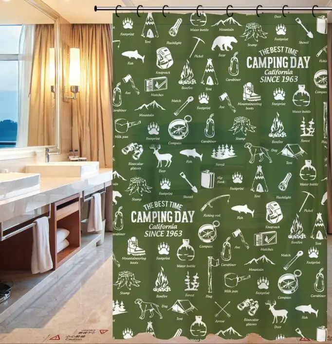 Sexy Leopard Design Polyester Walmart Shower Curtains Buy