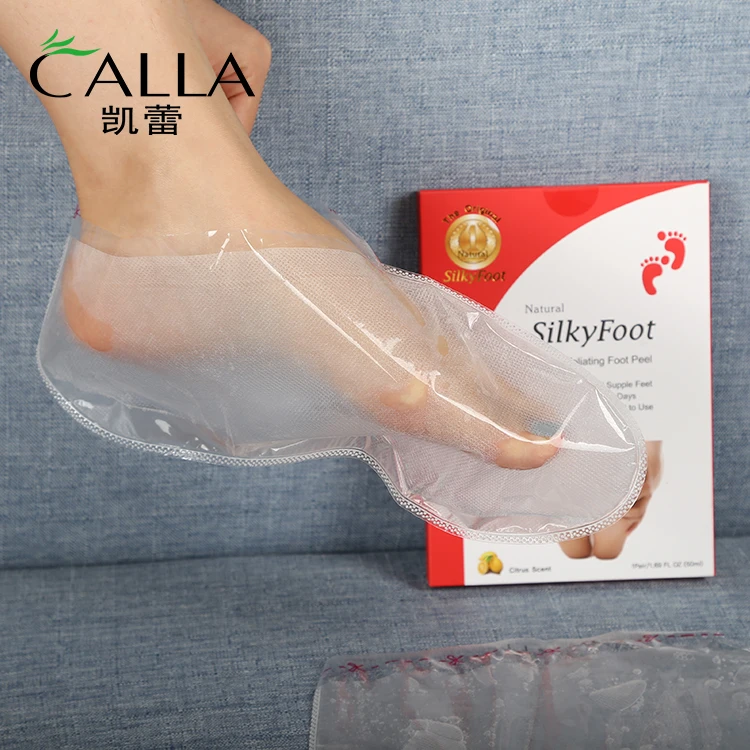 
wholesale OEM japanese lavender spa socks braphy callus remover baby exfoliating purederm japan peeling foot mask 