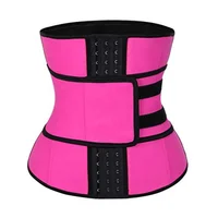 

Women Workout Slimming Tummy Latex Waist Trainer Private Label Plus Size Waist Support Zipper Clip And Zip Up Waist Trainer