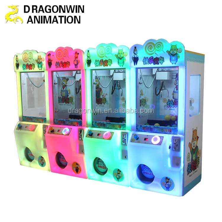 Beautiful Color Children Plush Toy Crane Claw Machine For Sale Malaysia - Buy Toy Crane Claw ...