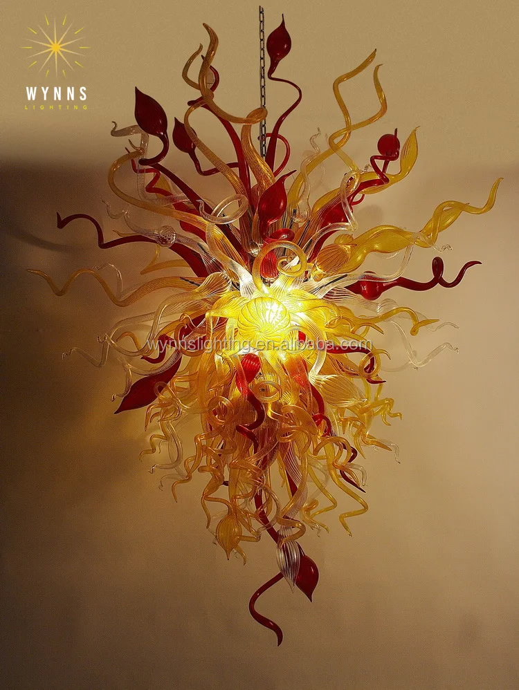 Chihuly lighting glass suspension light