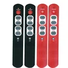LATEST UNIVERSAL USE slim beautiful shape remote control with big button for American and European markets Six keys remote