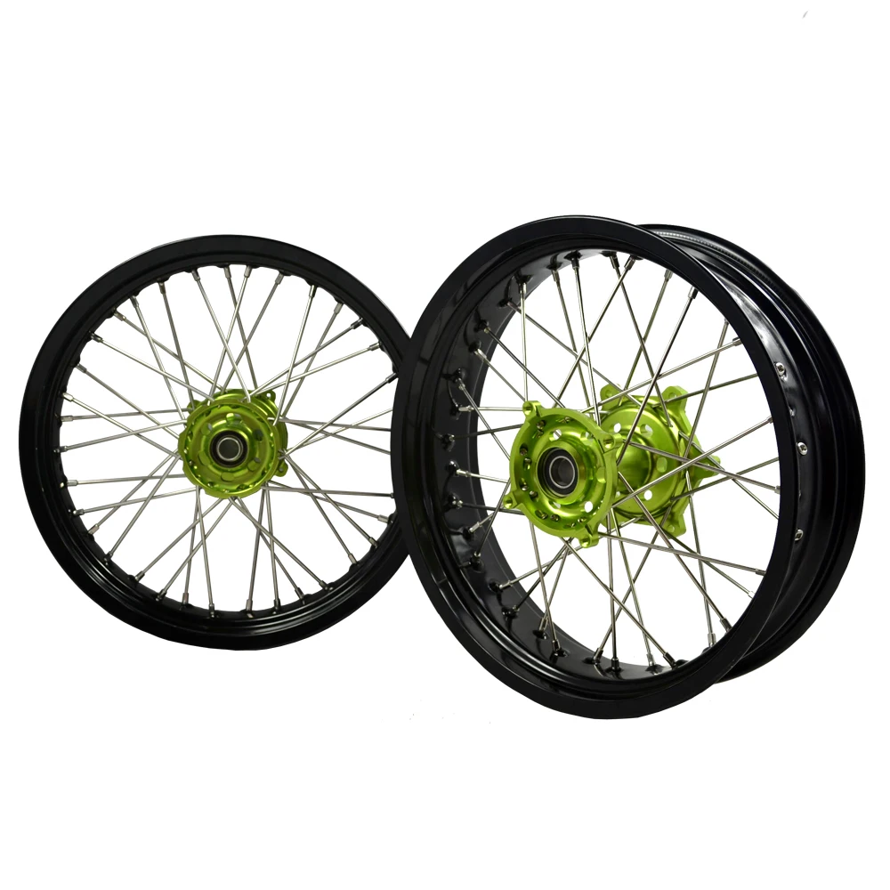 Tencasi Wheel Rim Spoke Skins Covers Wrap Decor Protector Kit for Kawasaki KX65 KX85 KX125 KX250F KX250 KX450F KLX450R KX250F Universal