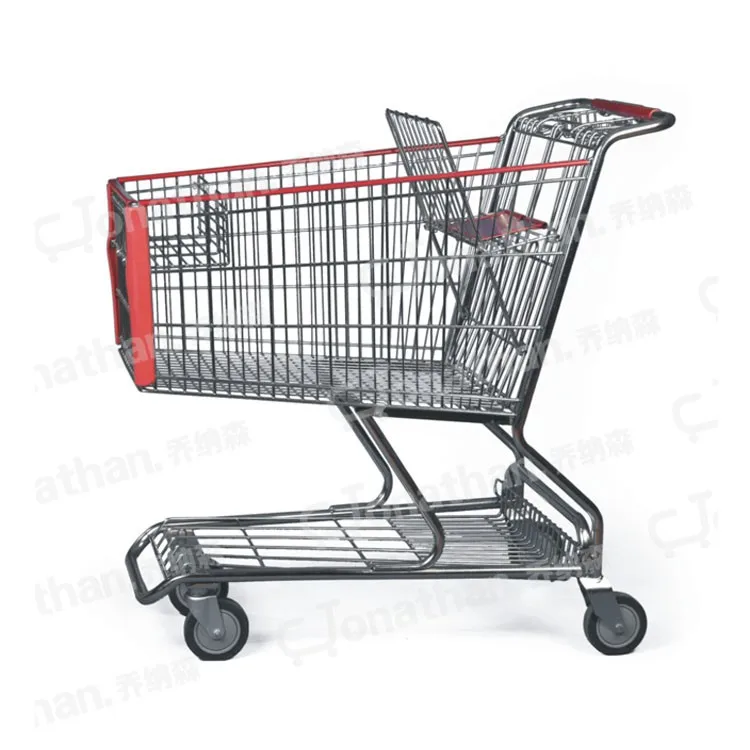 180l Cheap Grocery Used Metal Steel Shopping Carts For Sale Buy Metal