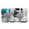China Supplier Two Colors Sequin Colorful Throw with White Sherpa Backing Double Layer Throw Decorative Good Blanket