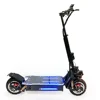 1600W Dual Hub Drive 3200W 60V Lithium Battery Fold Up Two-Wheel Black Knight Electro Cool Sports Electric Kick Scooter