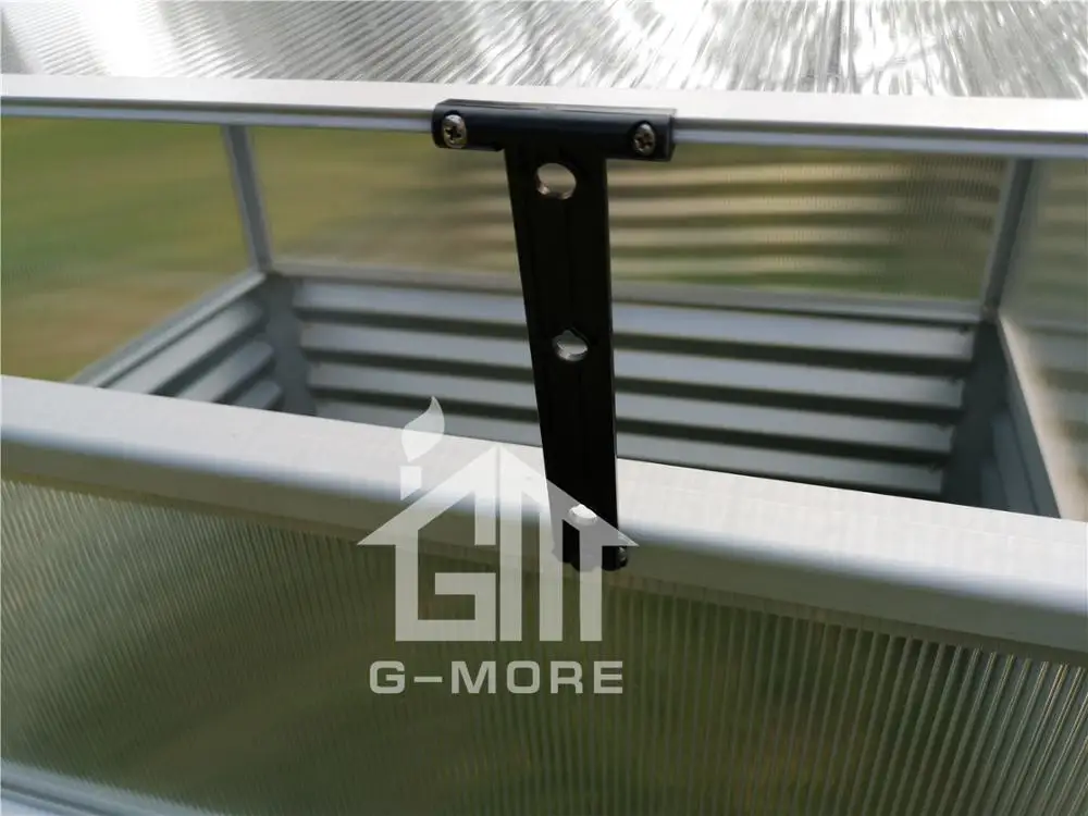 
Latest Design Raised Bed Garden + Small Garden Greenhouse 