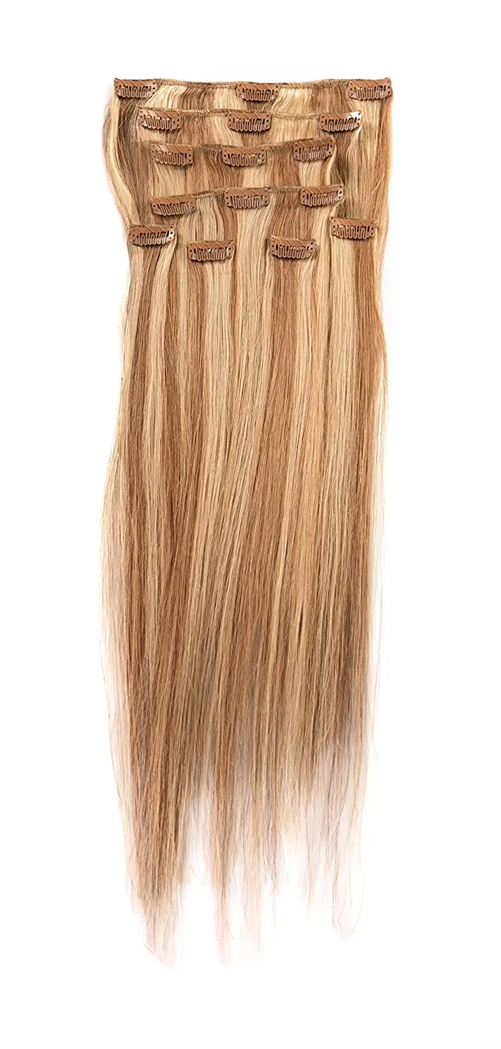 Buy Donna Bella Hair Full Head Human Clip In Hair Extensions Color