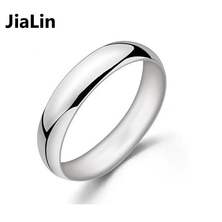 

Cheap plain 925 pure silver band ring