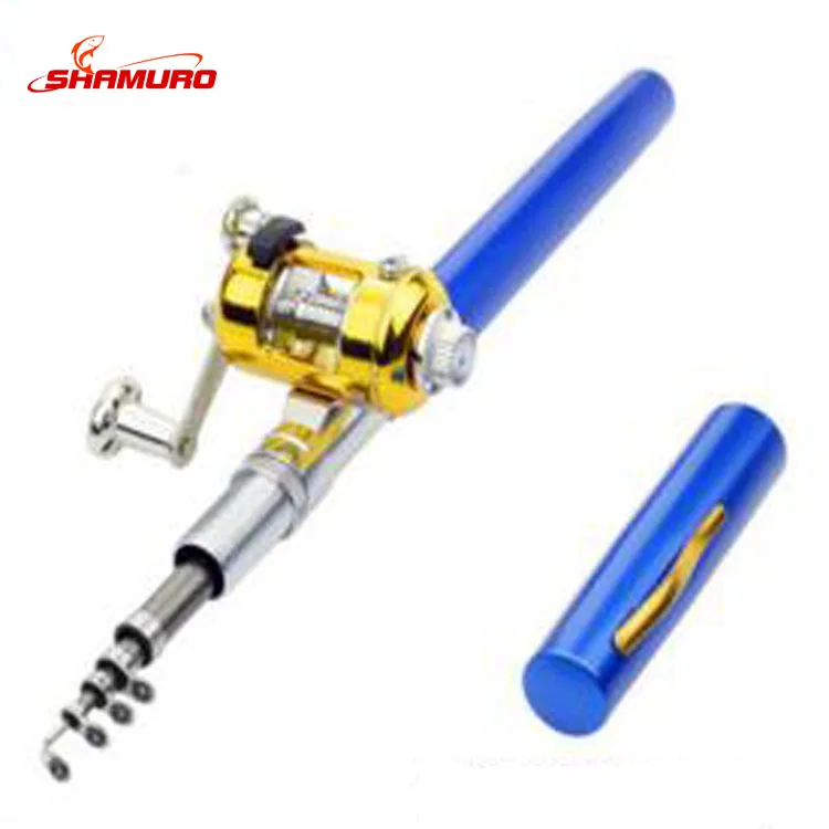 

Wholesale Fishing Tackle Fiberglass Pen Rod for Fish Pole and Reel Combos the Casting Ice Fishing Rod For Winter, Choose
