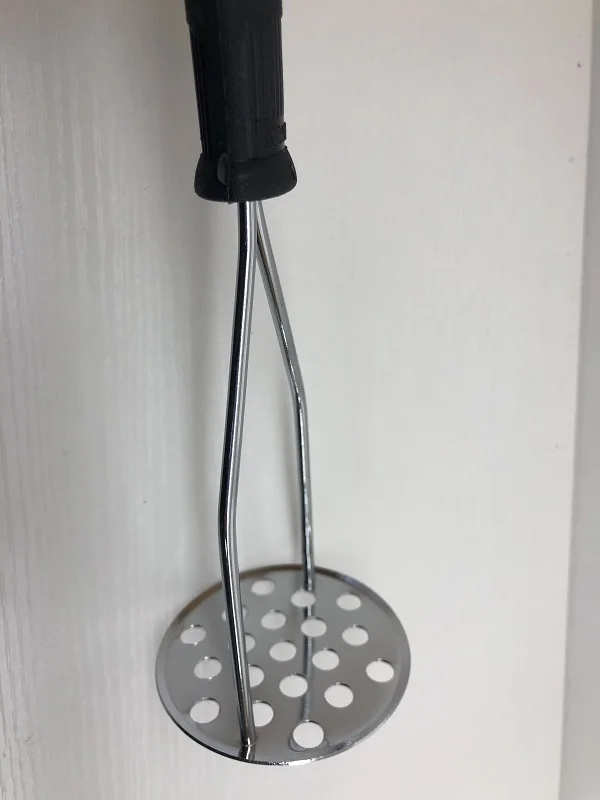 
kitchen tool Iron potato press with nylon handle 