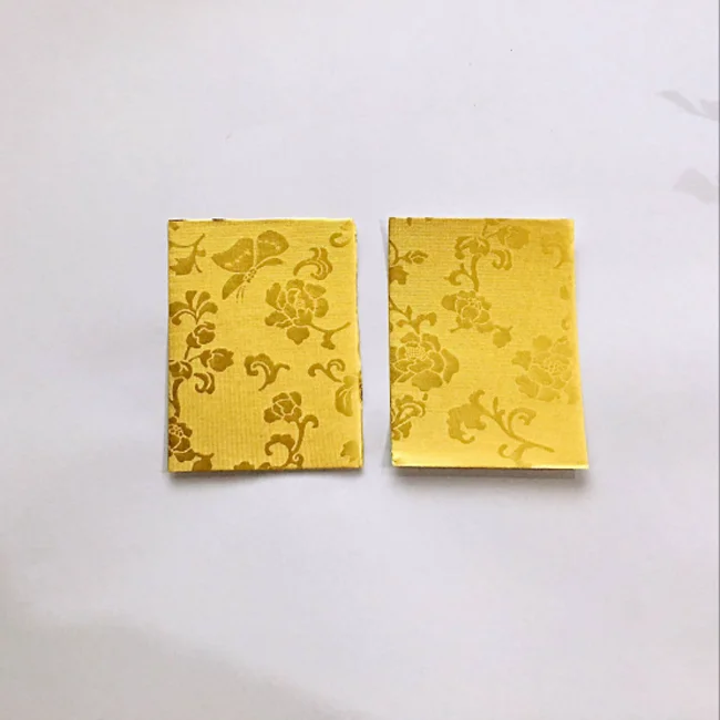 Custom printing and embossing aluminum foil paper for chocolate wrapping