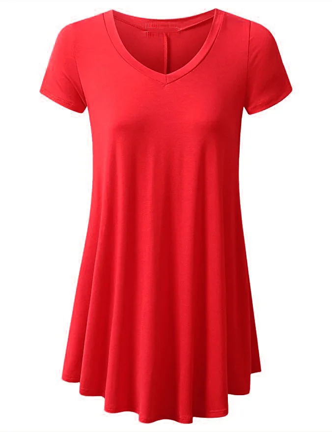 cheap red t shirt dress