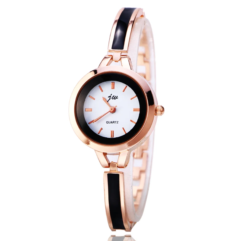 

fashion lady alloy and ceramic bracelet watch women classic bangle wrist watch custom logo