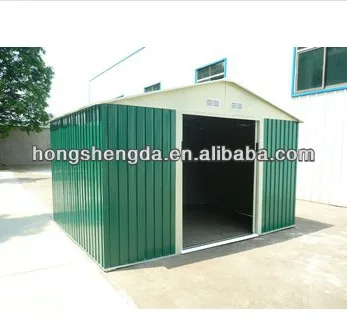 
10ft*8ft steel garden shed 