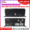 3G network support truck school bus taxi now issue 6-channel hard disk video recorder MDVR GPS positioning system source factory