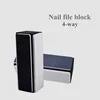 4 Ways Nail Art DIY Tools Nail Buffer Block Sanding Files Acrylic Pedicure Manicure Polish Nail Buffer