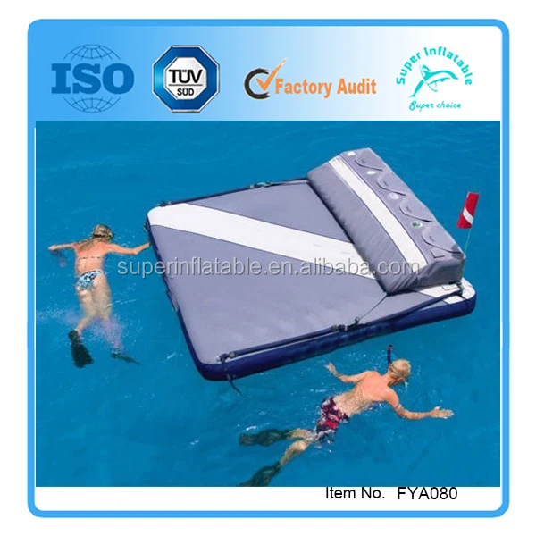 Floating Recliner Lounge - Aufblasbares Pool Sitzkissen Mit Saugnäpfen