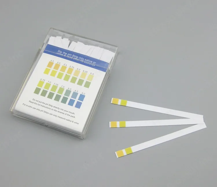 Ph Test Strips With Color Chart For Urine And Saliva Buy Ph Test