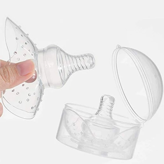 Semicircle Style Maternity Silicone Smooth Pacifier Shield Protectors Breastfeeding Mother Milk