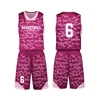 Custom Design Your Own Sports Wear Girls Vintage USA Team Style Basketball Jersey