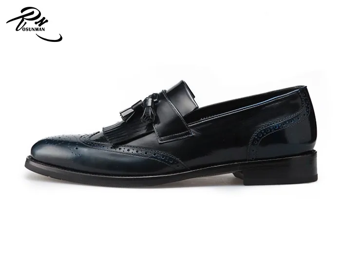 mens dress shoes black loafers