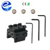 Mini Adjustable Compact Tactical Red Dot Laser Sight Scope Fit For Pistol Gun With Rail Mount 20mm Collimator Gun Laser