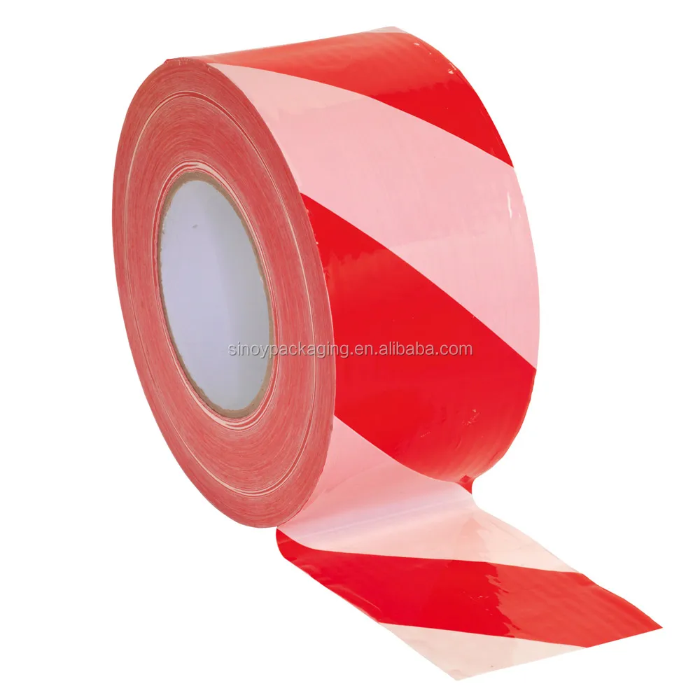 Red Danger Tape Caution Tape Roll 3inch Nonadhesive Sharp Red Color