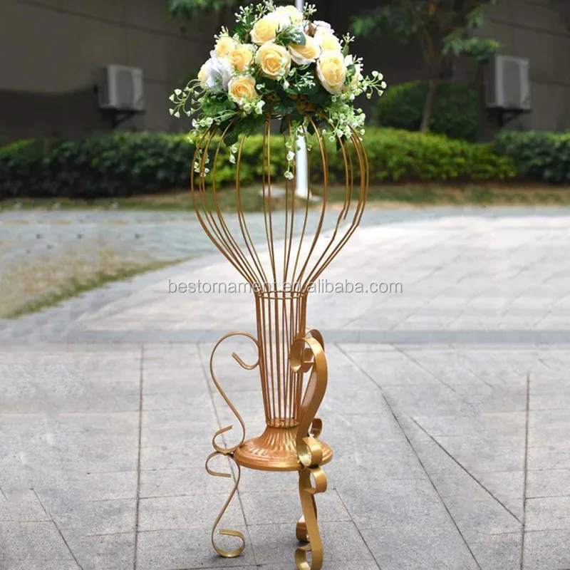 Metal Vase Stands Centerpiece For Flower Holder Party Home Wedding Decoration Buy Wedding