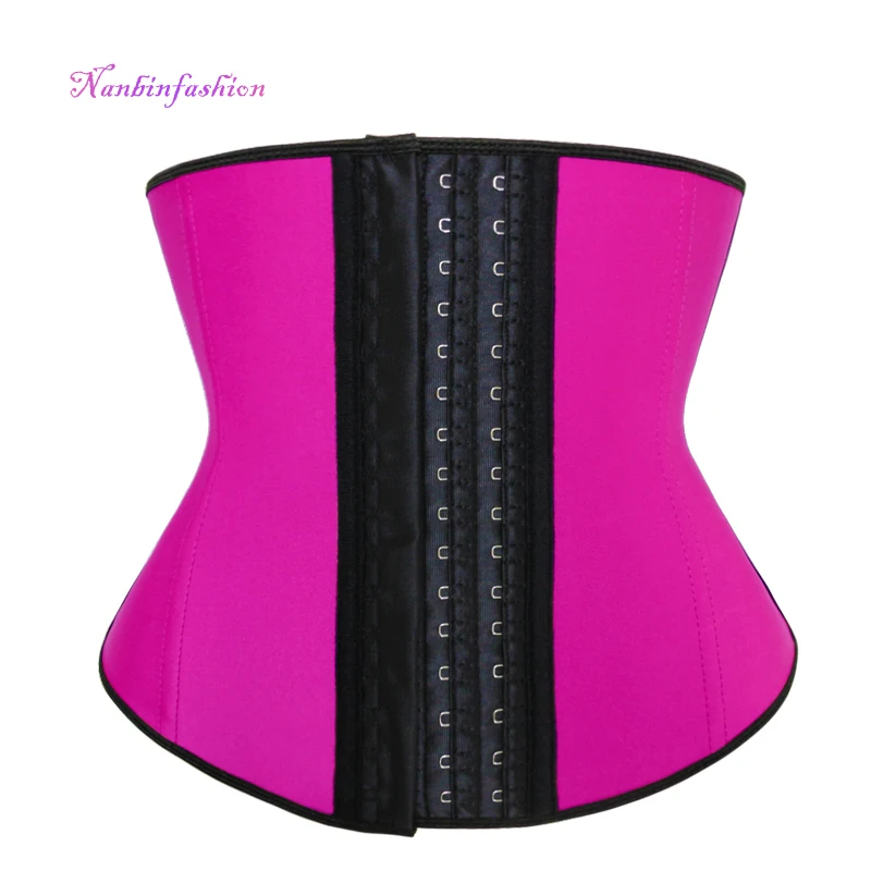

Support OEM 9 Steel Boned Athletic Waist Trainer for Women Workout, As shown
