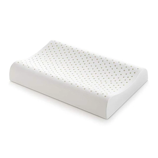 

Natural Latex Children's Pillow Orthopedic Pillow Neck Pillow for Children, White
