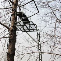 

outdoor steel tree stand hunting ladder climbing treestand