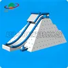 Popular Inflatable Iceberg With Slide / Floating Island With Slide / Mini Ice Mountain For Water Games